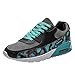 Tyoby Baskets Camouflage Homme Extérieures Respirant Maille Chaussures de Sport Légères Running Chaussures de Basket-ball de Trekking de Course Fluorescence (gris,41)