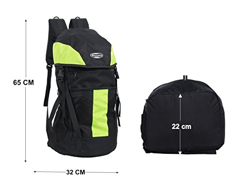 Image of POLE STAR Trek 44 L Hiking /Trekking /Camping /Travelling Rucksack Backpack, with multiple compartments, water resistant, made with polyester, 1 year warranty