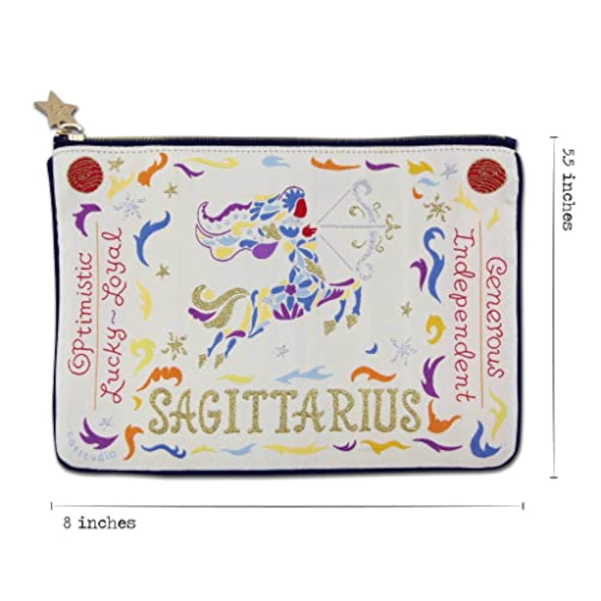 Sagittarius Astrology Zip Pouch & Coin Purse