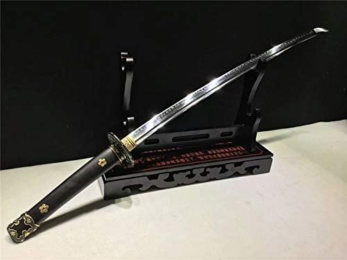 Japanese Sword Samurai Katana Tachi Battle Ready Sword Clay Tempered T10 Steel Sharp Blade