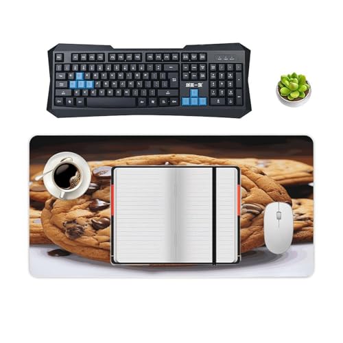 Base para mouse grande de caucho antideslizante estilo Chocolate Cookie miniatura 4