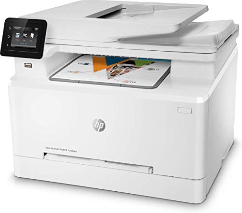 HP Laserjet Pro M281cdw All in One Wireless Color Printer, Scan, Copy and Fax with Ease with Bonus of 30 Sheets ofHP Brochure Paper (T6B83A) - Premier Edition (Renewed) - Image 4