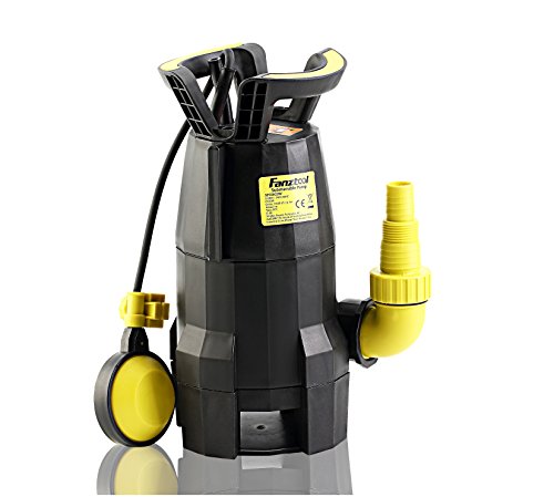 Preisvergleich Produktbild FANZTOOL Schmutzwasserpumpe Tauchpumpe Brunnenpumpe Klarwasserpumpe Gartenpumpe TÜV / GS / EMC CERTIFIZIERT (550W)