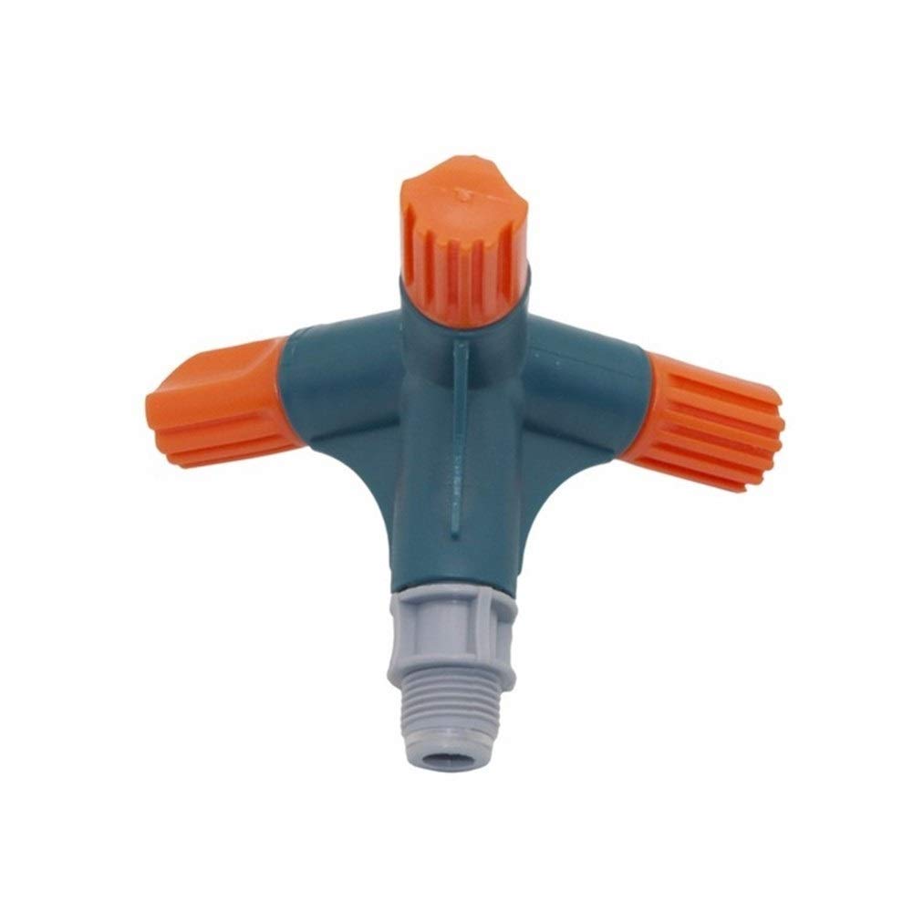 IRRIGATORE 3 BRACCI SU BASE STARS - PLASTICA CIRCOLARE INNESTO RAPIDO