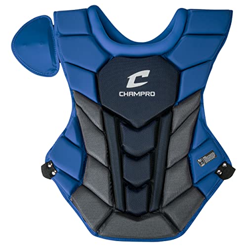 Protection de poitrine attrape-baseball commotio cordis Champro Optimus Pro ergonomique