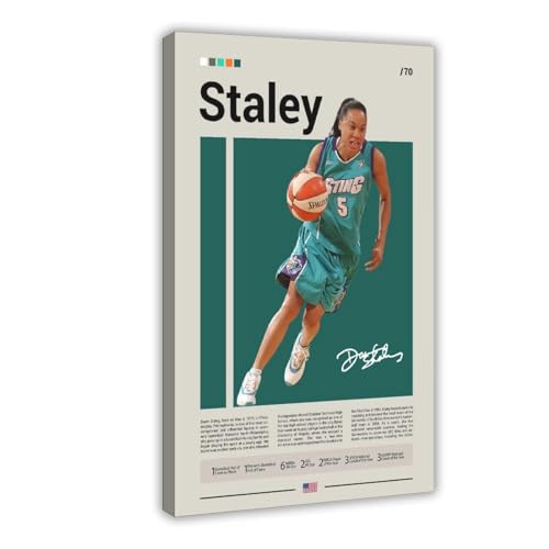 Poster Dawn Staley déco murale salon et chambre pour créer une ambiance inspirante