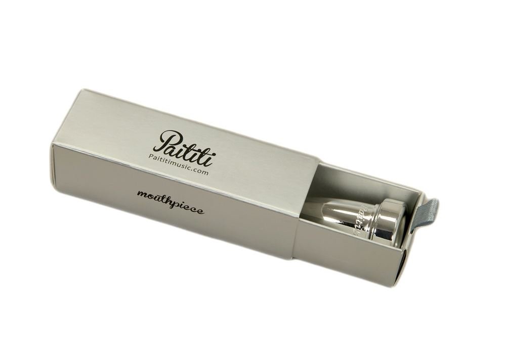 Paititi Silver Plated Rich Tone Bb 3C Trumpet Mouthpiece, 3C Rich Tone Silver Plated - Image 2