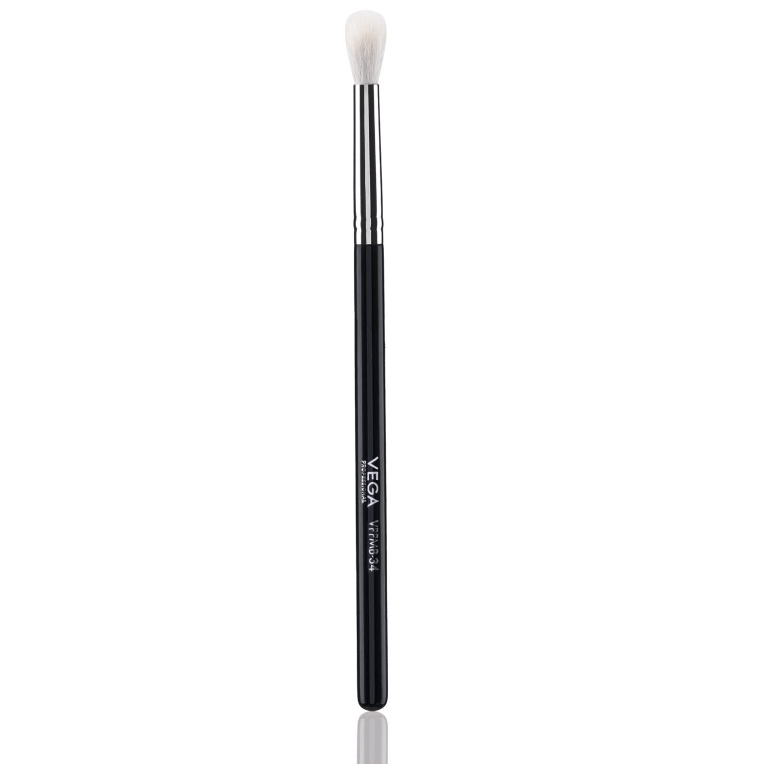 VEGA PROFESSIONAL Concealer Buffer Brush, Soft Bristles, Copper Furrele, Wooden Handle, (VPPMB-34)-image-9