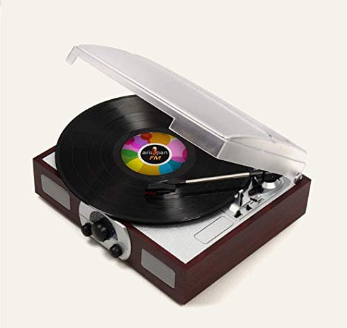 Aioneer Tourne-Disque, Ge Turntable 3-Speed Bluetooth Vinyl Player Tourne-Disque avec Haut-Parleur Stéréo Intégré, Fonction Am/FM Et Sortie Auxiliaire Et RCA, Bois Naturel - Les Beatles, Paul McCartney, John Lennon, RIngo Starr, George Harrison Aioneer Tourne-Disque, Ge Turntable 3-Speed Bluetooth Vinyl Player Tourne-Disque avec Haut-Parleur Stéréo Intégré, Fonction Am/FM Et Sortie Auxiliaire Et RCA, Bois Naturel – Image 3