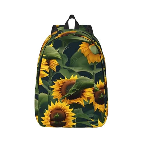 Sac à dos d'extérieur tournesol confortable pour soulager le dos en voyage et randonnée