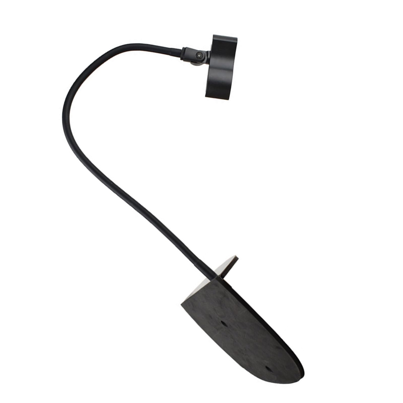 Elnwnnkc Bedside Hose Holder Stand with Gooseneck Arm, Insert Base and Clip Head for Headboard Tabletop Placement Bedside Hose Holder Gooseneck Tube Insert Base Clip Headboard Tabletop Line