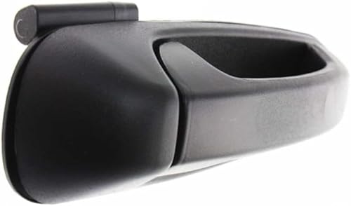 Miniatura 3 de KarParts360 Manija de puerta exterior para Dodge Ram 2500 2003-2009, lado del conductor y del pasajero, par  Parte trasera  Negro texturizado  Todos