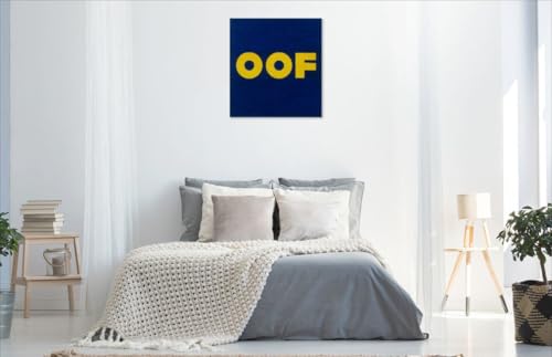 Edward Ruscha OOF poster roulé grand format 101,6 x 127 cm pour salon - 2
