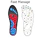Magnetic Acupressure Insoles – Reflexology Massage Therapy for Foot Fatigue, Magnetic Insoles, Magnetic Therapy Insoles for Men and Women (Black, S(Men 4-7/Women 5-8))