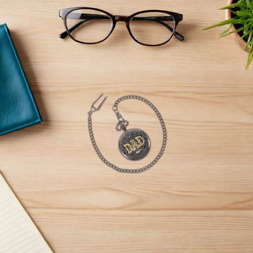 Reloj de bolsillo mecánico para hombres el regalo perfecto de diseño retro 7