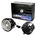 iJDMTOY 18W High Power 6-LED Fog Light Lamps Assy with LED Halo Rings For Infiniti G25 G37 FX35 FX45 FX45 M37 Nissan Juke Cube Rogue Quest Murano, Xenon White