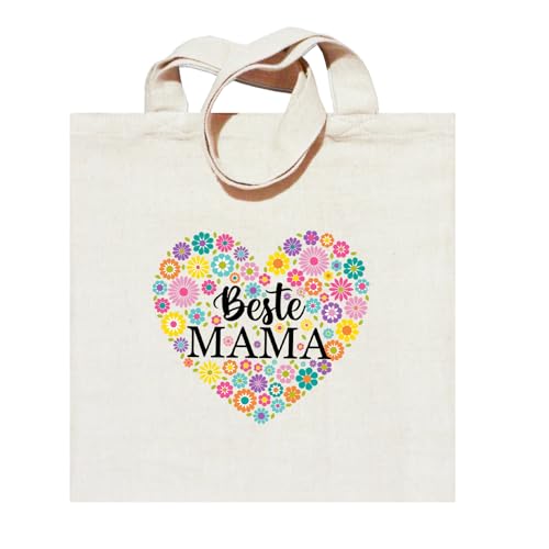 UTEFIF Stofftasche - Beste Mama der welt, Geschenk für Mütter, Geschenke...