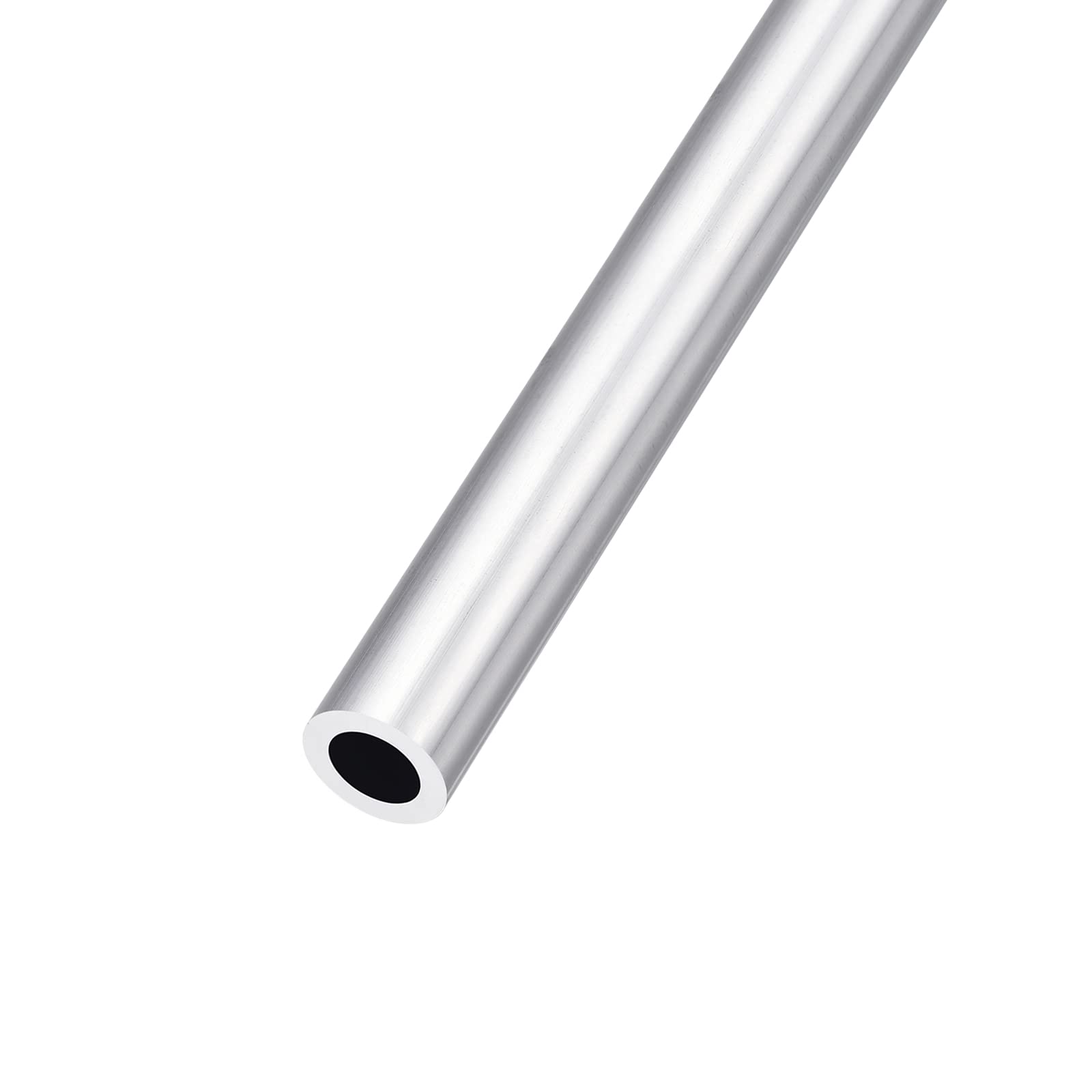 METALLIXITY 6063 Aluminum Tube (13mm OD x 8mm ID x 300mm L), Aluminum Round Tubing - for Home Furnishing, Machinery, DIY Handicraft