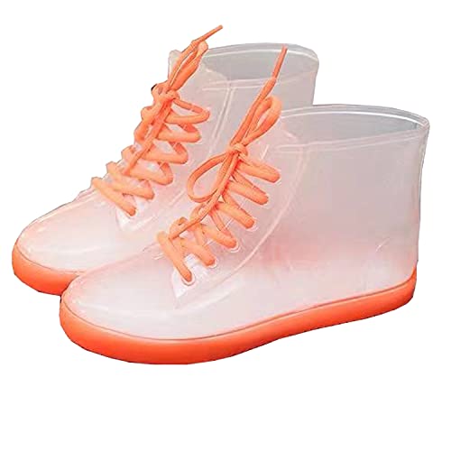 Bottes hautes en caoutchouc pour homme et femme avec lacets, tailles Cover