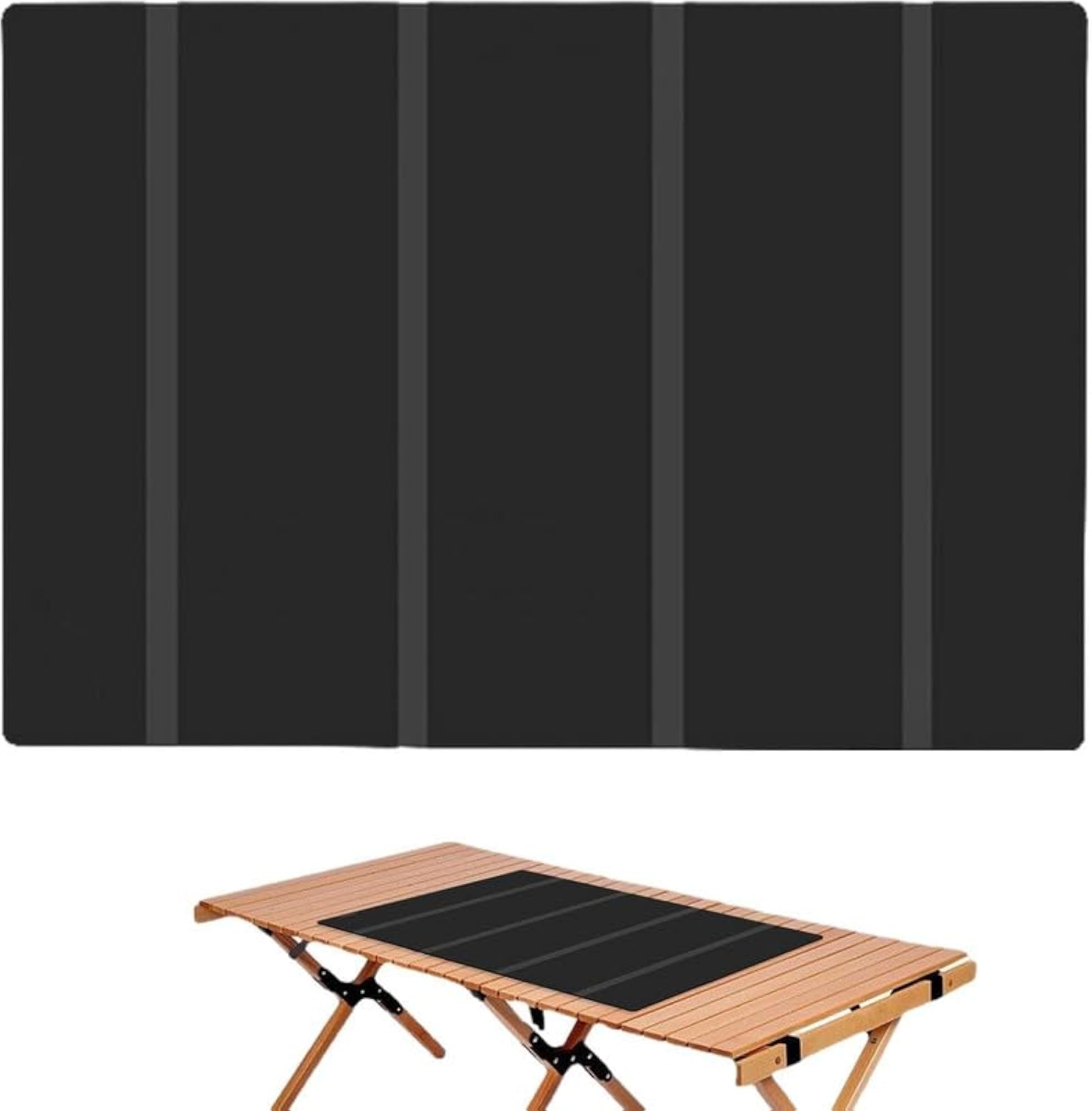 Small Portable Camping Table, Foldable Aluminum Top Table