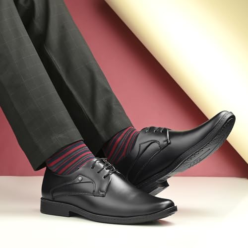 Image of Centrino Formal Shoe for Men | Soft Cushioned Insole for All-Day Comfort | Stylish & Elegant Design | Perfect for Office, Business Casual & Formal Attire 7663