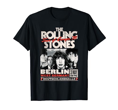 The Rolling Stones Berlín 76 Camiseta
