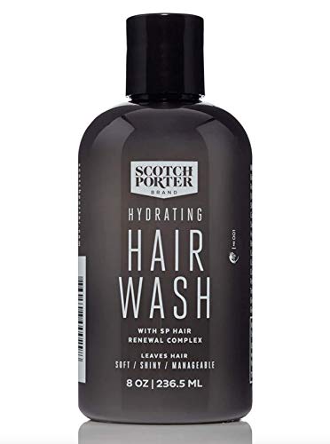 Scotch Porter - Hydrating Hair Wash, Men’s Sulfate-Free Shampoo, 8 oz.