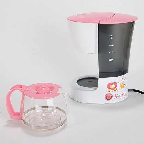 HELLO KITTY コーヒーメーカー SLS-SAC1 ハローキティにインスパイアされたコーヒーメーカー|キュートで