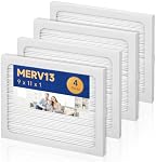 9 x 11 x 1 Dehumidifier Filter MERV 13 Compatible with Santa Fe Compact2, Compact70, Ultra70 Dehumidifier, UA 65H, # 4029748 Dehumidifiers Replacement Parts (4-Pack)