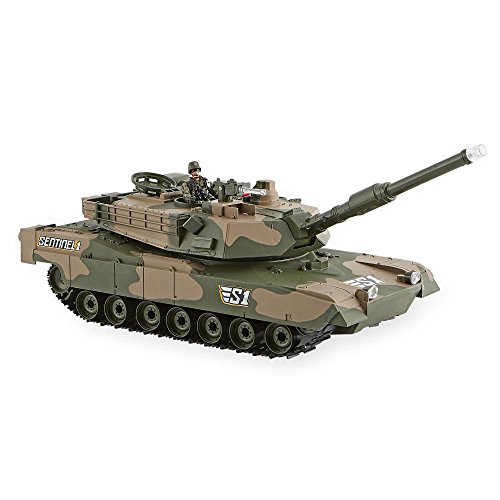 True Heroes Sentinel 1 Recoiling Battle Tank with 4 inch Soldier Figure