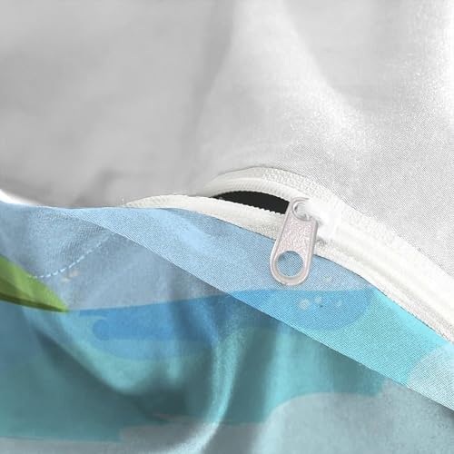 Parure de lit tortue sans repassage microfibre 260x220cm