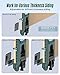 Upgraded Siding Installation Tools for 5/16-Inch, 3/8-Inch, 7/16-Inch Fiber Cement Lap Siding - Gauge With Adjustable Reveals, Polycarbonate Body, 2 Packs