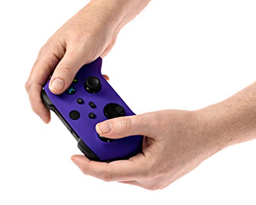 Xbox One Series X S Custom Soft Touch Controller - Soft Touch Feel, Added Grip, Vibrant Purple Color - Compatible With Xbox One, Series X, Series S #TOP2
