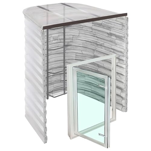 Egress Window Well Kit - Complete Basement Egress Window Kit