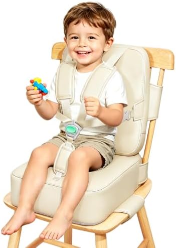 Cowcity Toddler Booster Seat for Dining Table,Kitchen Chair Booster Cushion