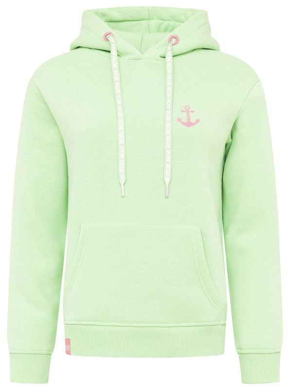 Zwillingsherz Damen Pullover Hoodie Sweatshirt Pulli Hoody mit Kapuze Damenbekleidung Herbst Übergangspullover Moin Hoodie Kapuzenpullover Wintermode Frauen
