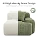 LIKIMIO LumiCord Modular Sectional Sofa with Ottoman, 118