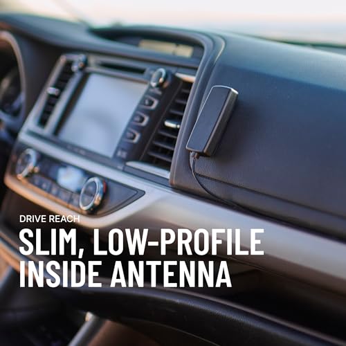 Image of weBoost Drive Reach - Vehicle Cell Phone Signal Booster | 5G & 4G LTE | Magnetic Roof Antenna | Boosts All U.S. Carriers - Verizon, AT&T, T-Mobile | Made in the U.S. | FCC Approved (model 470154)