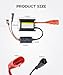 UNLRAE 2PCS DC 12V 55W Hid Ballast,Car Accessories Hid Headlight Ballast with Igniter Module,Fast Start Xenon Headlight Ballast,Universal Xenon Lamp Ballasts,Compatible with Most 12V Cars Motorcycles