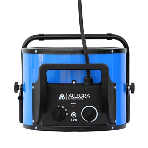 Heizlüfter 9 kW Allegra mit Keramiktechnik für Bau und Industrie