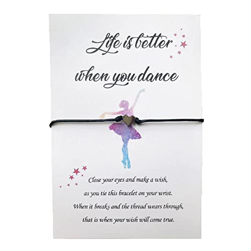 Image of Lemua Ballet Dance Wish Bracelet - Ballerina & Dancer Gifts