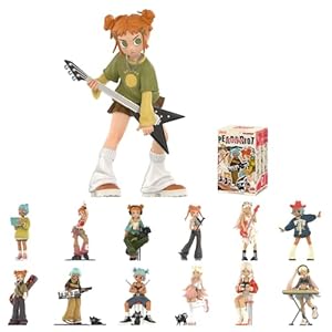 POP MART Peach Riot Rise Up Series Figures, Peach Riot Blind Box Figures, Random Design Action Figures Collectible Toys Home Decorations, Holiday Birthday Gifts for Boys and Girls, Single Box