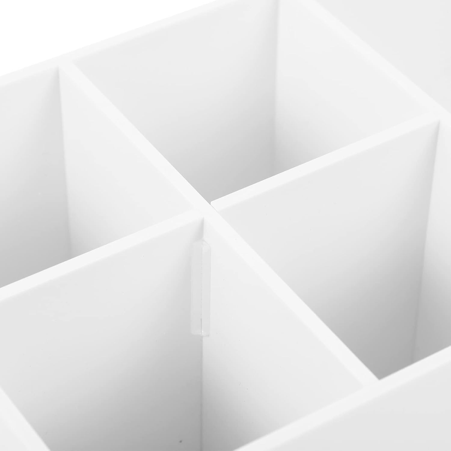 Coffee Station Organizer Acrylic Tea and Coffee Bar Accessories Holder for Sugar Straws Cups and Tea Bags Minimalist Design for Home Kitchen and Use