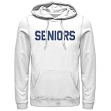 Fifth Sun Men's Dazed and Confused Seniors Pull Over Hoodie - White - X Large