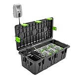EGO CHU6001 6-Port Mobile Charging Case with Charging Adaptor Kit, Integrated Wheels and Handles, Battery and Charger Not Included