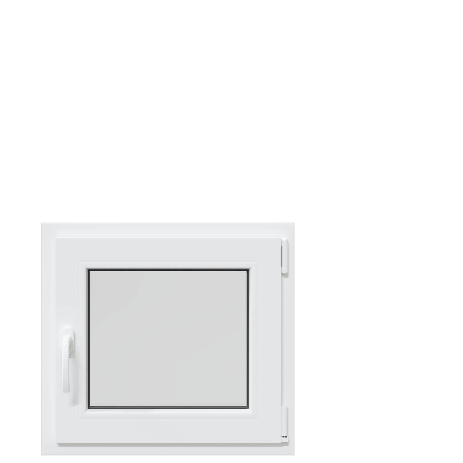vidaXL Basement Window RISOR 55 x 50 cm PVC and Glass