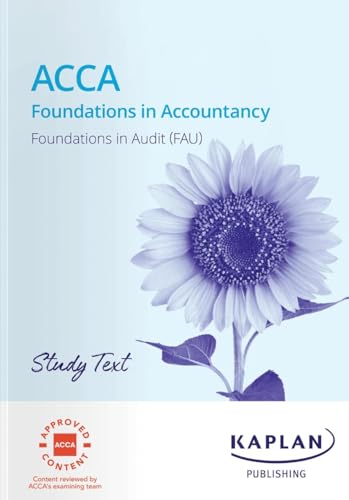 Fau Foundations In Audit Study Text