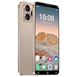JtQtJ Mobile Phone of the Day Offer, 5.0" IPS Display, Dual SIM, 16GB ROM, Dual Cameras, Support:Wifi,GPS,Bluetooth,Face ID Cheap Phone (Gold)