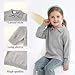 YOUNGER STAR Toddler Boy Girl Sweater Baby Fall Shirt Pullover Long Sleeve Knitted Sweatshirt Winter Warm Clothes (Grey, 18-24 Months)