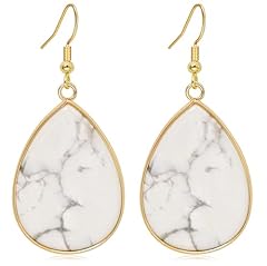 Round White Turquoise